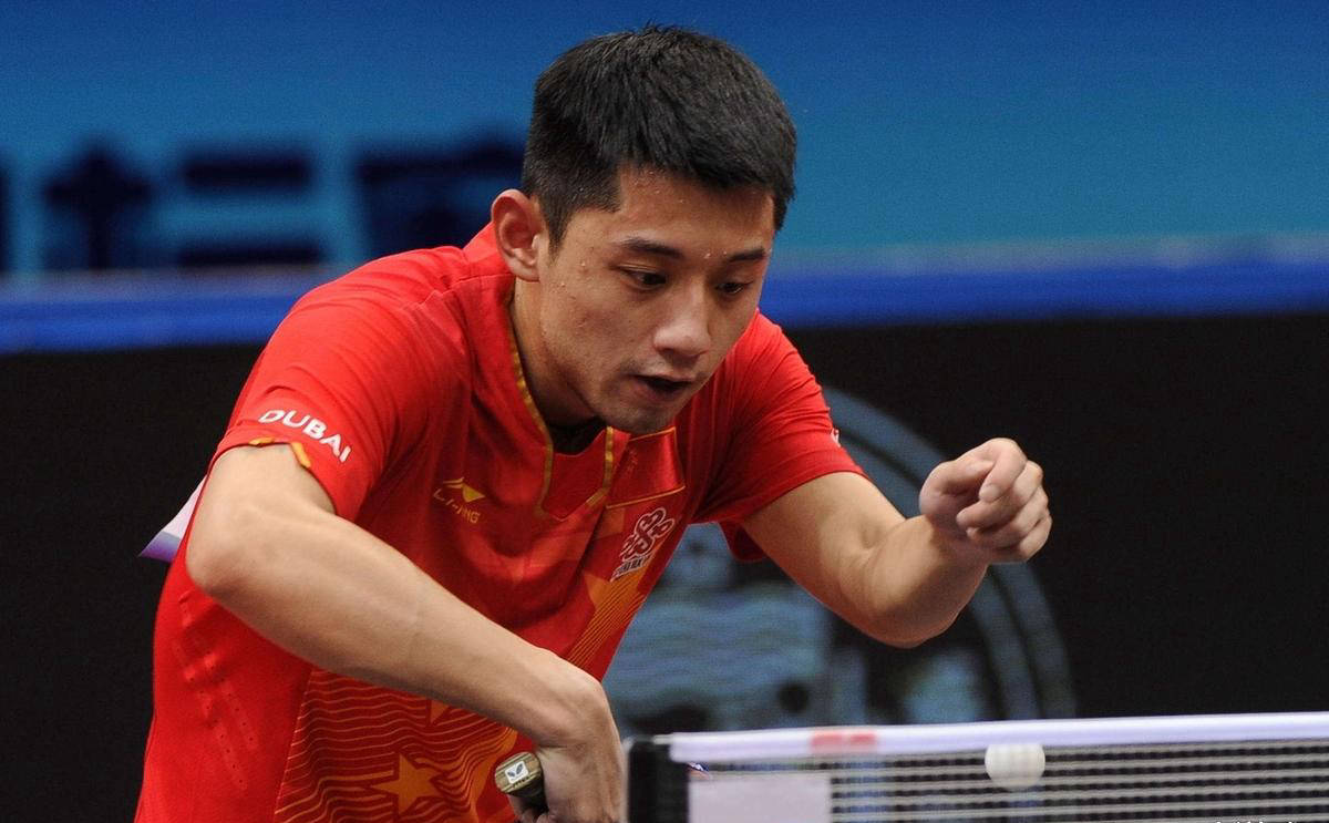 张继科在迪拜的比赛中宣布退役