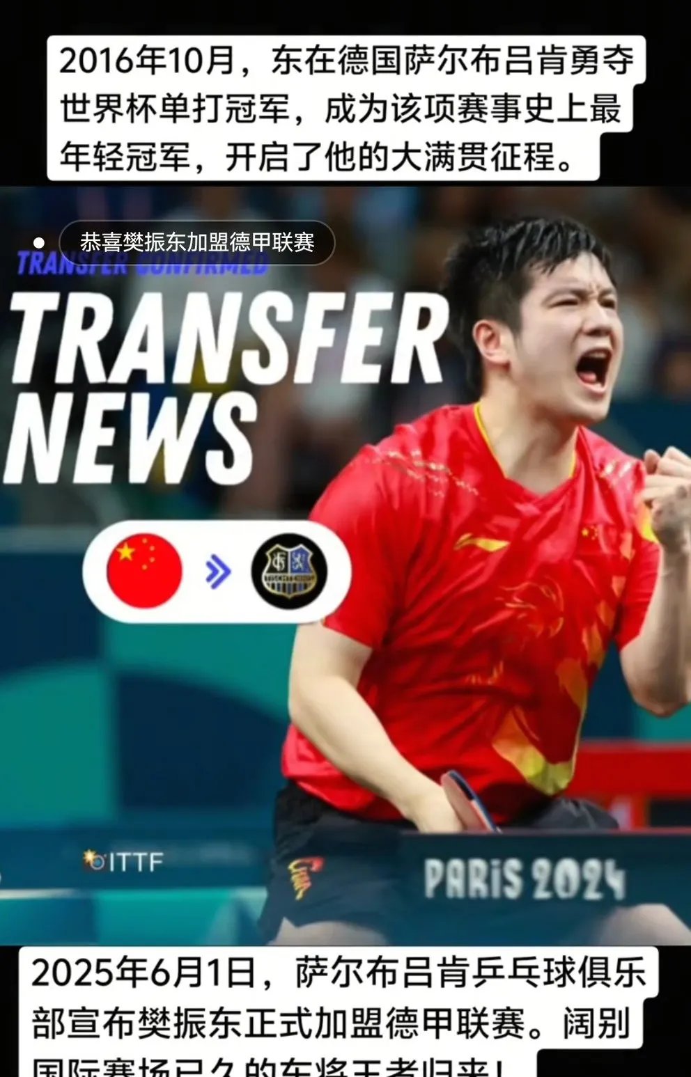 开云体育APP下载-德国乒乓球队血洗中国乒乓球队，樊振东惊艳世界的简单介绍